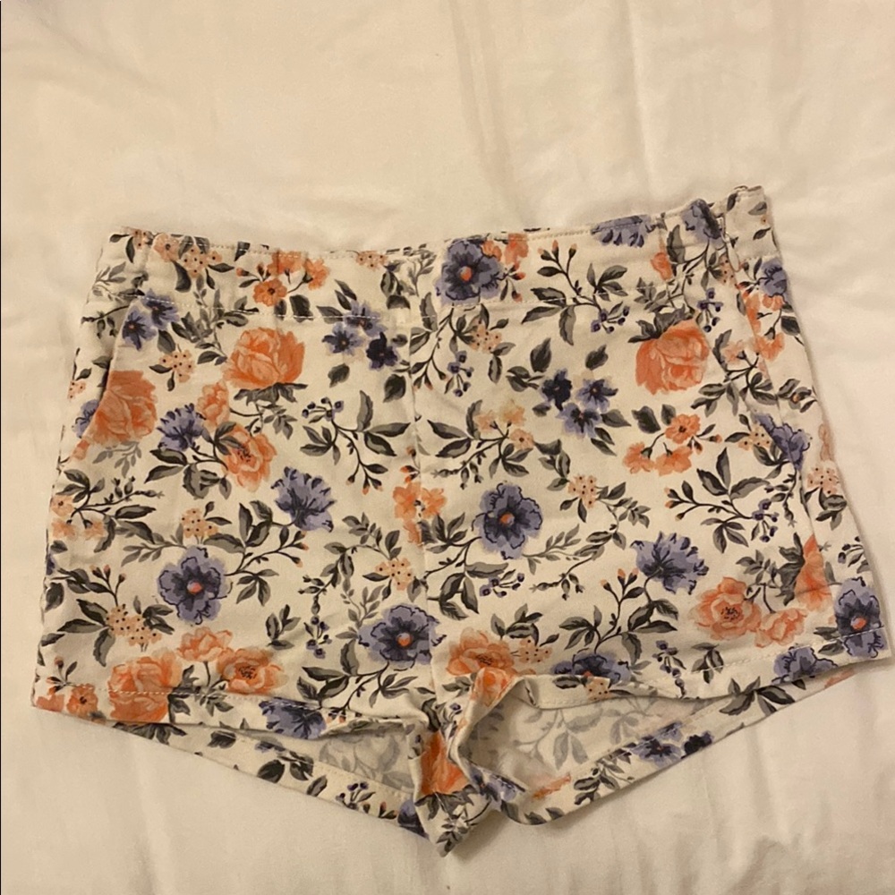 Floral Print Women Shorts